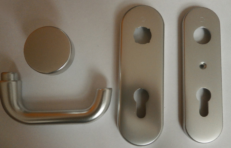 Klamka U-form – gałka aluminium
