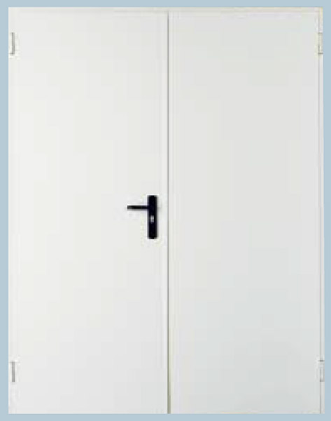 Drzwi stalowe ENSAMBLADA wym. w murze 1730 x 2090