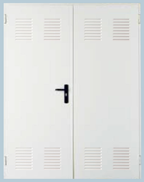 Drzwi stalowe ENSAMBLADA wym. w murze 1930 x 2090