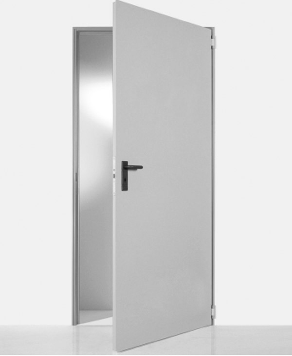 Drzwi stalowe rewersyjne REVER wym. w murze 900 x 2050 mm