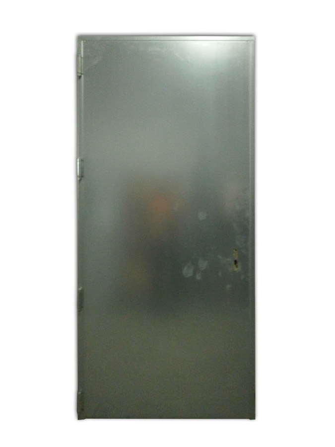Drzwi przeciwpożarowe Turia EI60 LEWE wym. otw. w murze 1020 x 2400 mm GALVA