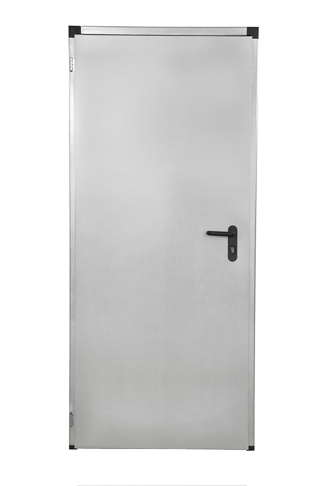 Drzwi stalowe rewersyjne SMART wym. w murze 890 x 2045 mm Ocynk